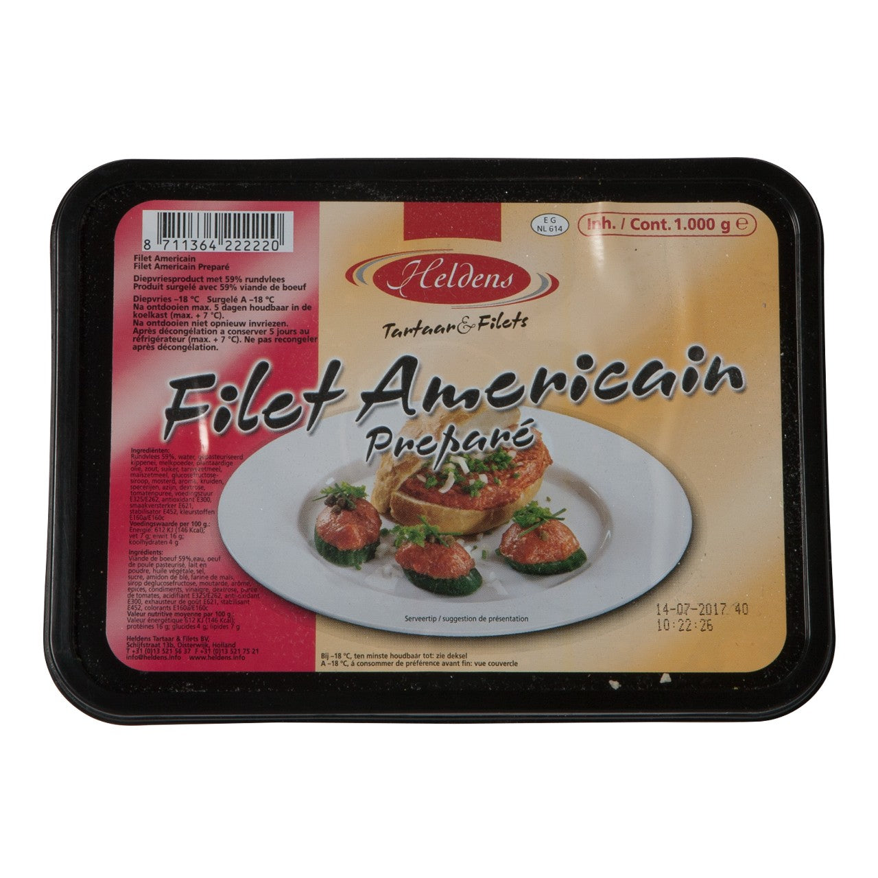 Heldens - Filet American 1KG - The Dutch Snackshop