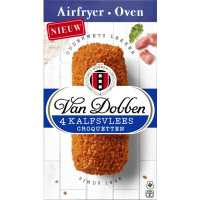 Van Dobben Kalfskroket Oven 4 p - The Dutch Snackshop