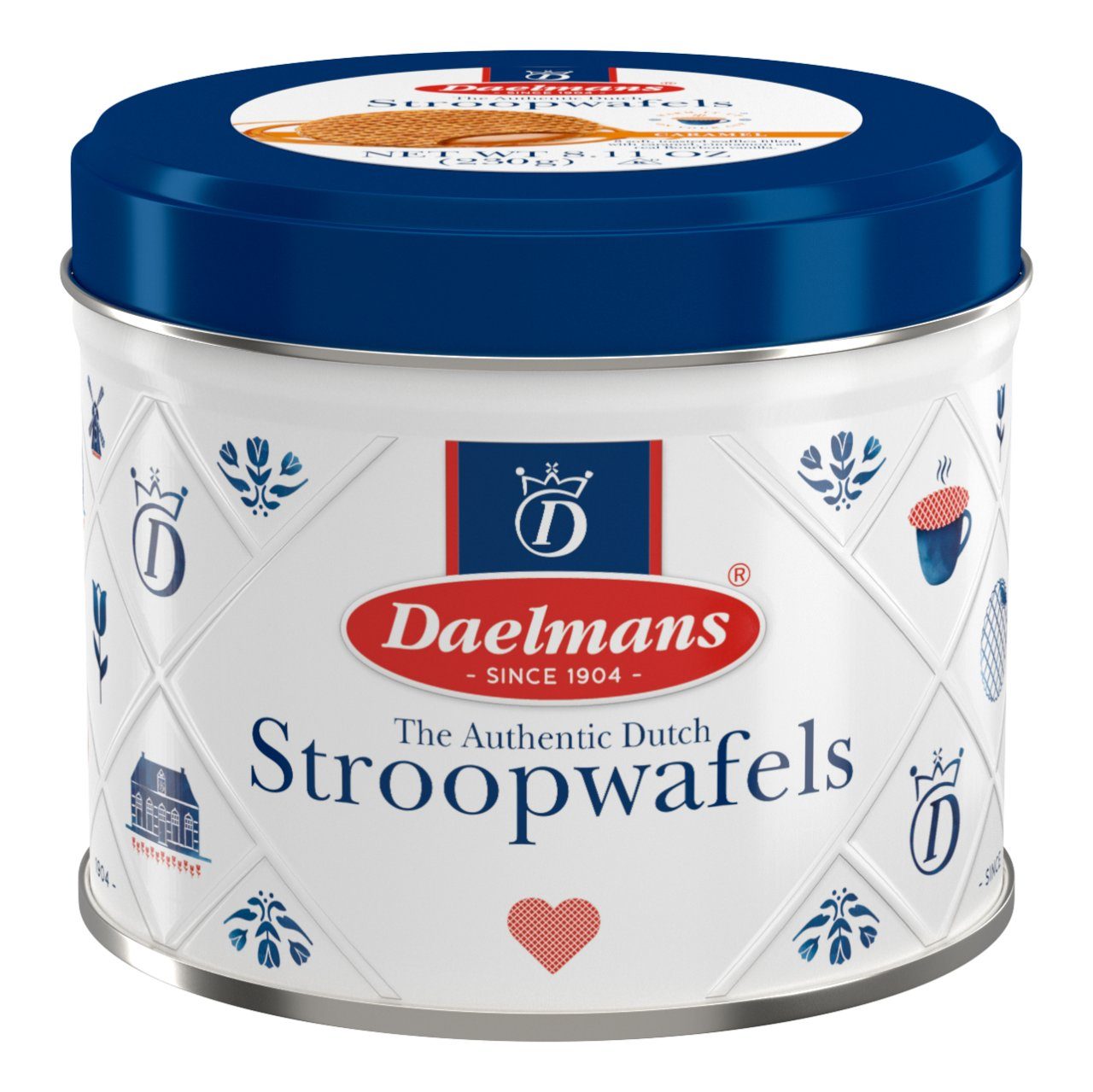 Dealmans - Stroopwafels in blik 230gr - The Dutch Snackshop