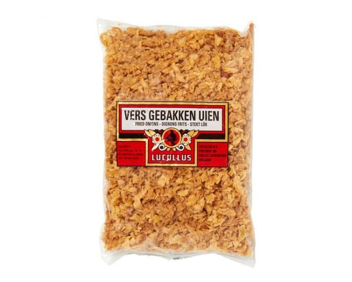 Gebakken Uien Lucullus 500gr - The Dutch Snackshop