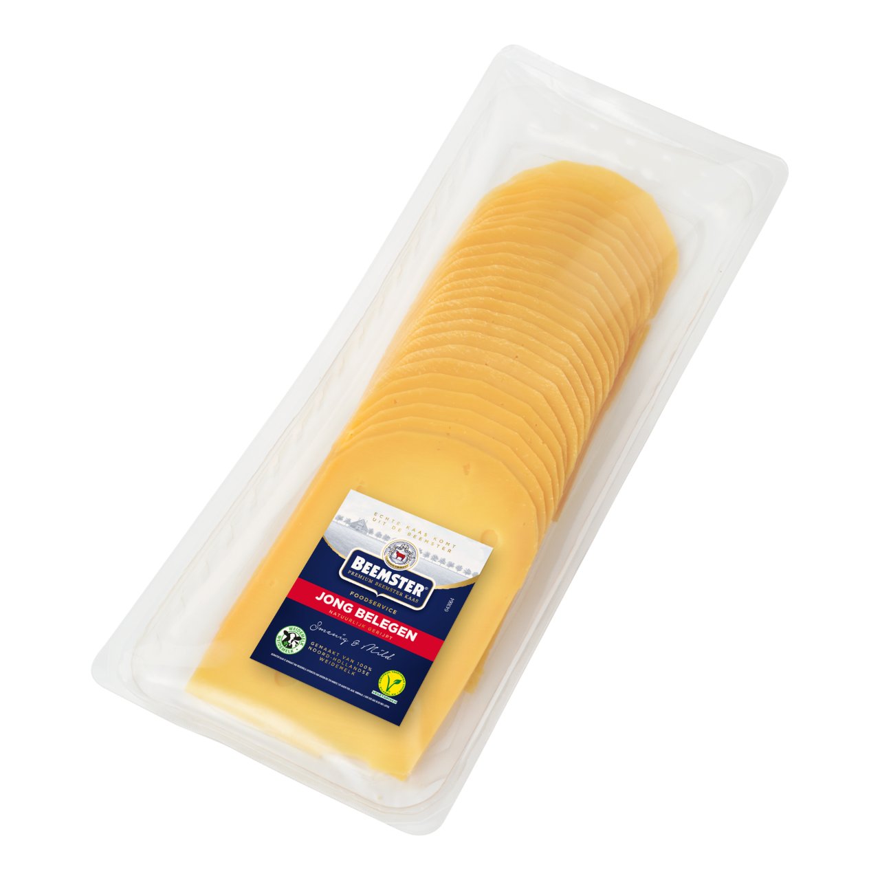 Beemster - Gesneden Jong belegen 48+ 25 plaks - The Dutch Snackshop