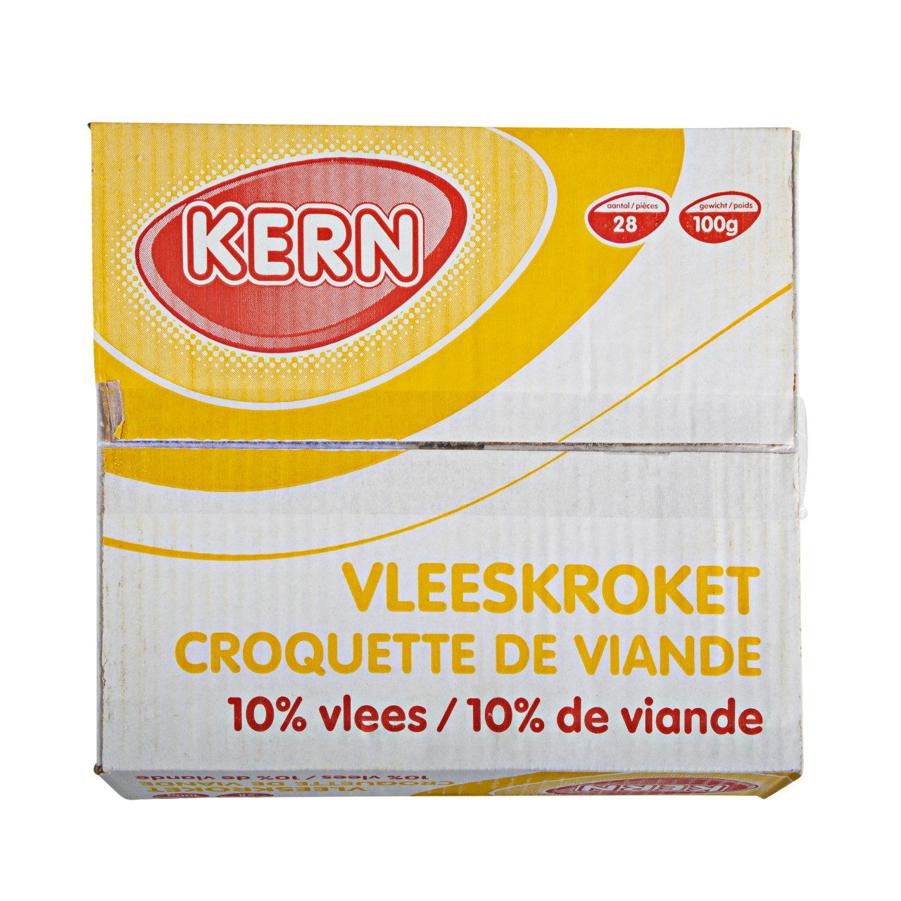 Kern - Kroket 10% vlees - 28 pieces à 100 grams - The Dutch Snackshop