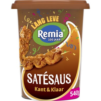 Remia Satésaus kant en klaar 540 gram - The Dutch Snackshop