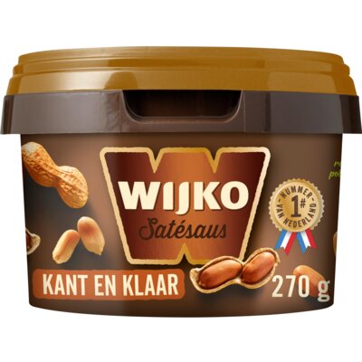 Wijko - Satésaus kant en klaar 270 gram - The Dutch Snackshop