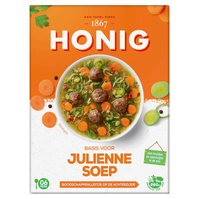 Honig Basis voor juliennesoep 40 g