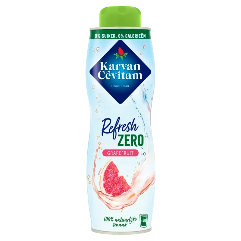Karvan Cévitam Refresh zero grapefruit siroop