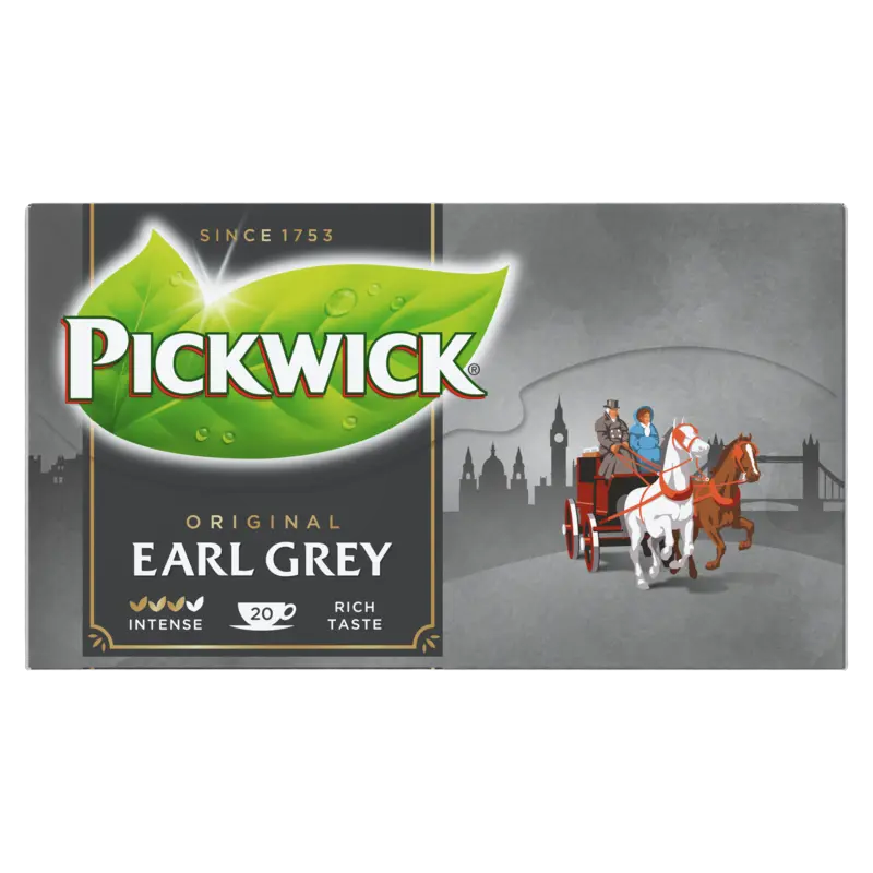 Pickwick Earl Grey zwarte thee 20 stuks