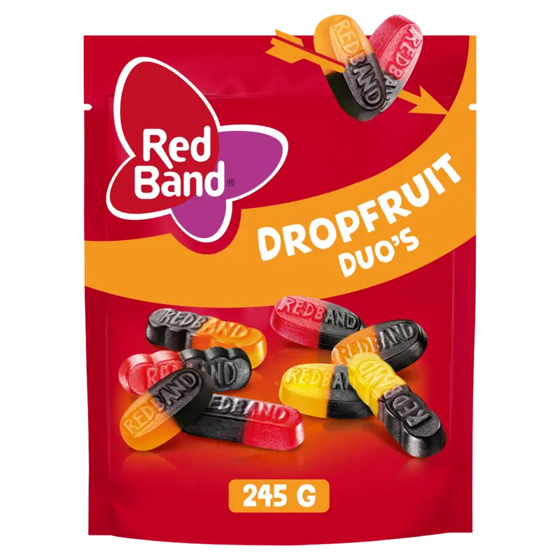 Red Band Dropfruit duo's glutenvrij 245 g