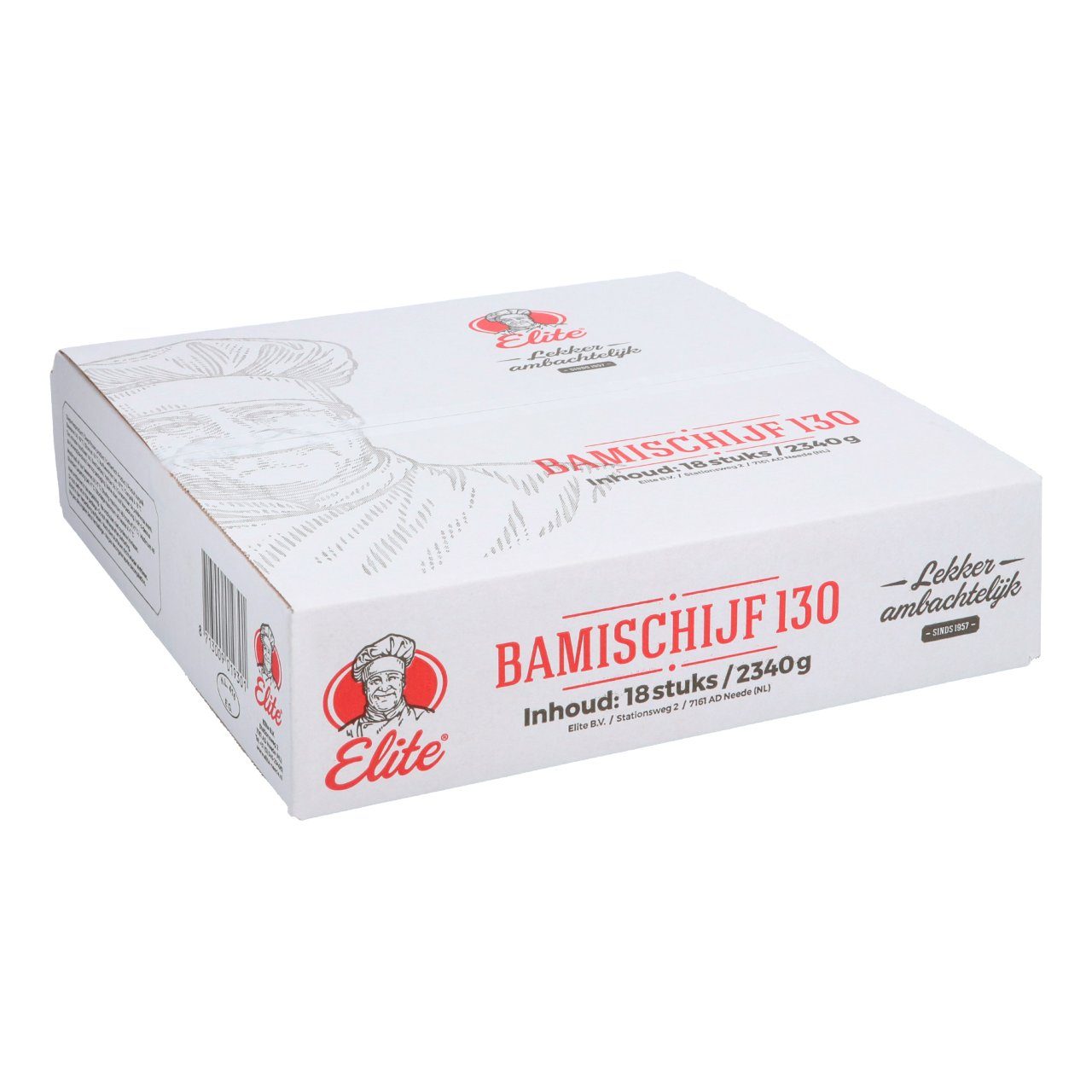 Elite - Bamischijf - 18 pieces à 130 grams - The Dutch Snackshop