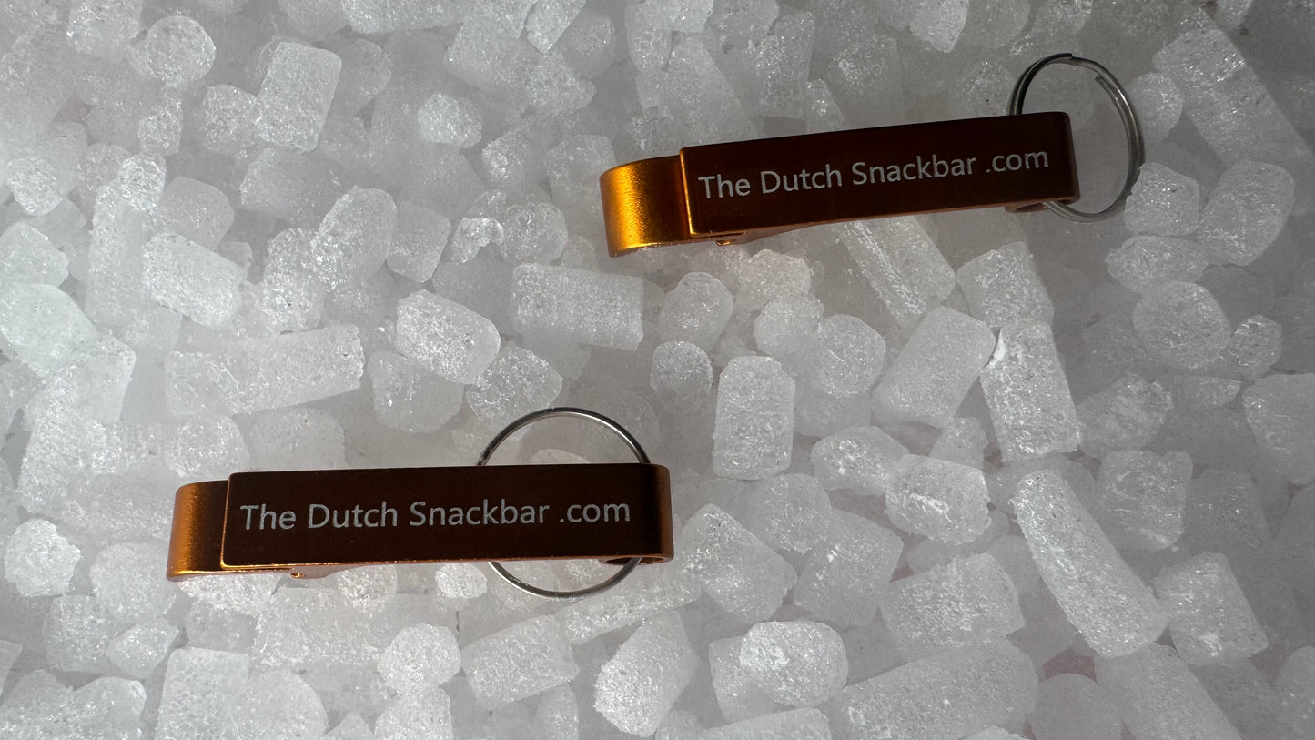 1x Dutch Snackbar Sleutelhanger Limited Edition - The Dutch Snackshop