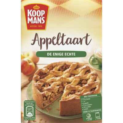 Koopmans Appeltaart bakmix 440gr - The Dutch Snackshop