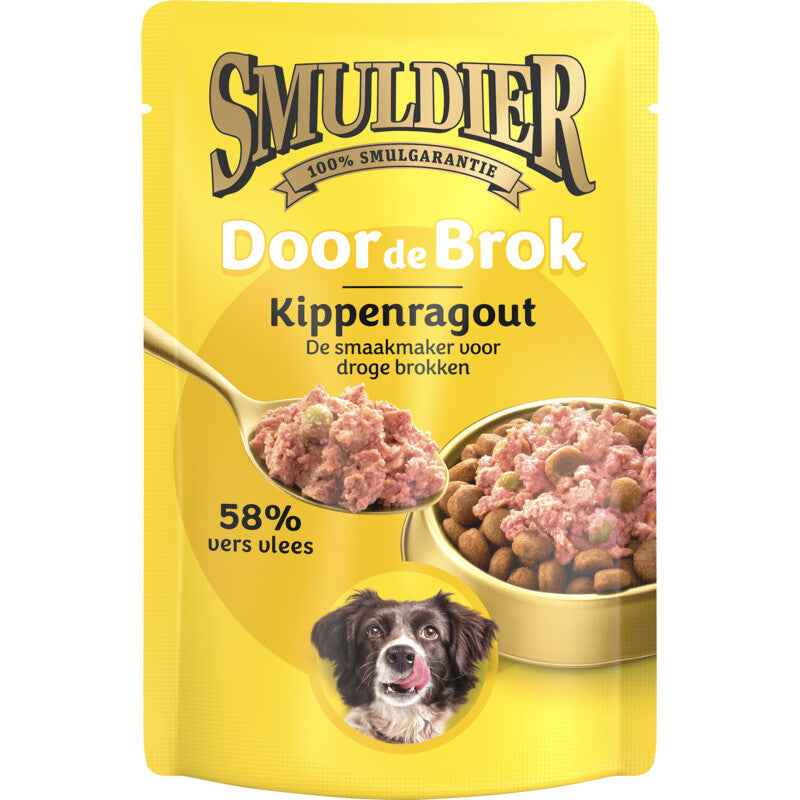 Smuldier Door de Brok Kippenragout 60g