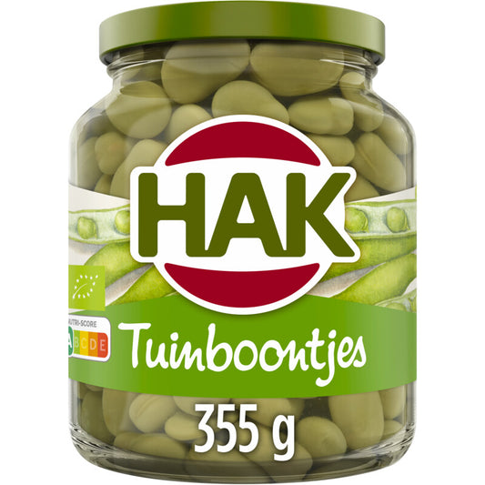 Hak Tuinboontjes 355gr - The Dutch Snackshop