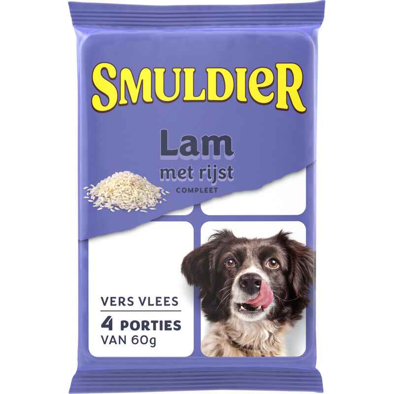 Smuldier Lam met Rijst 240g