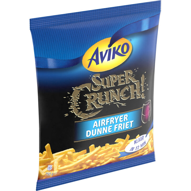 Aviko Supercrunch airfryer dunne friet 750 grams - The Dutch Snackshop