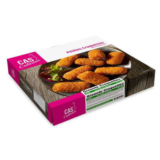 CAS Culinair - Petites croquettes Groente - 32 pieces à 30 grams - The Dutch Snackshop