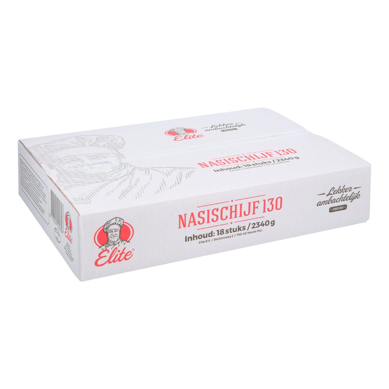 Elite - Nasischijf 18 stuks à 130 gram - The Dutch Snackshop