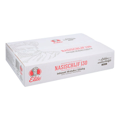 Elite - Nasischijf 18 stuks à 130 gram - The Dutch Snackshop