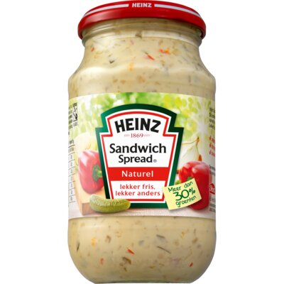 Heinz Sandwich spread naturel 450 gram - The Dutch Snackshop