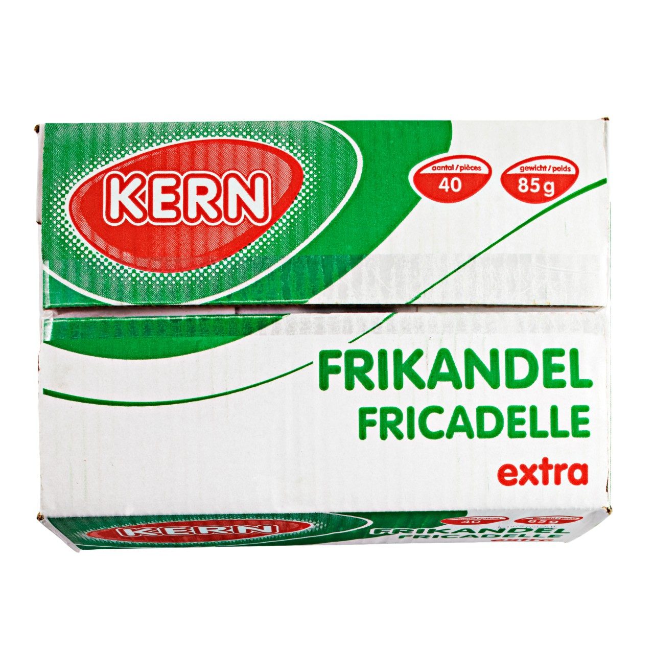 Kern Frikandellen Extra (40x85g) - The Dutch Snackshop