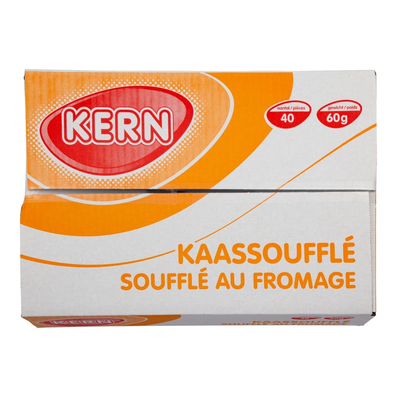 Kern - Vegetarian kaassouffle - 40 pieces à 60 grams - The Dutch Snackshop