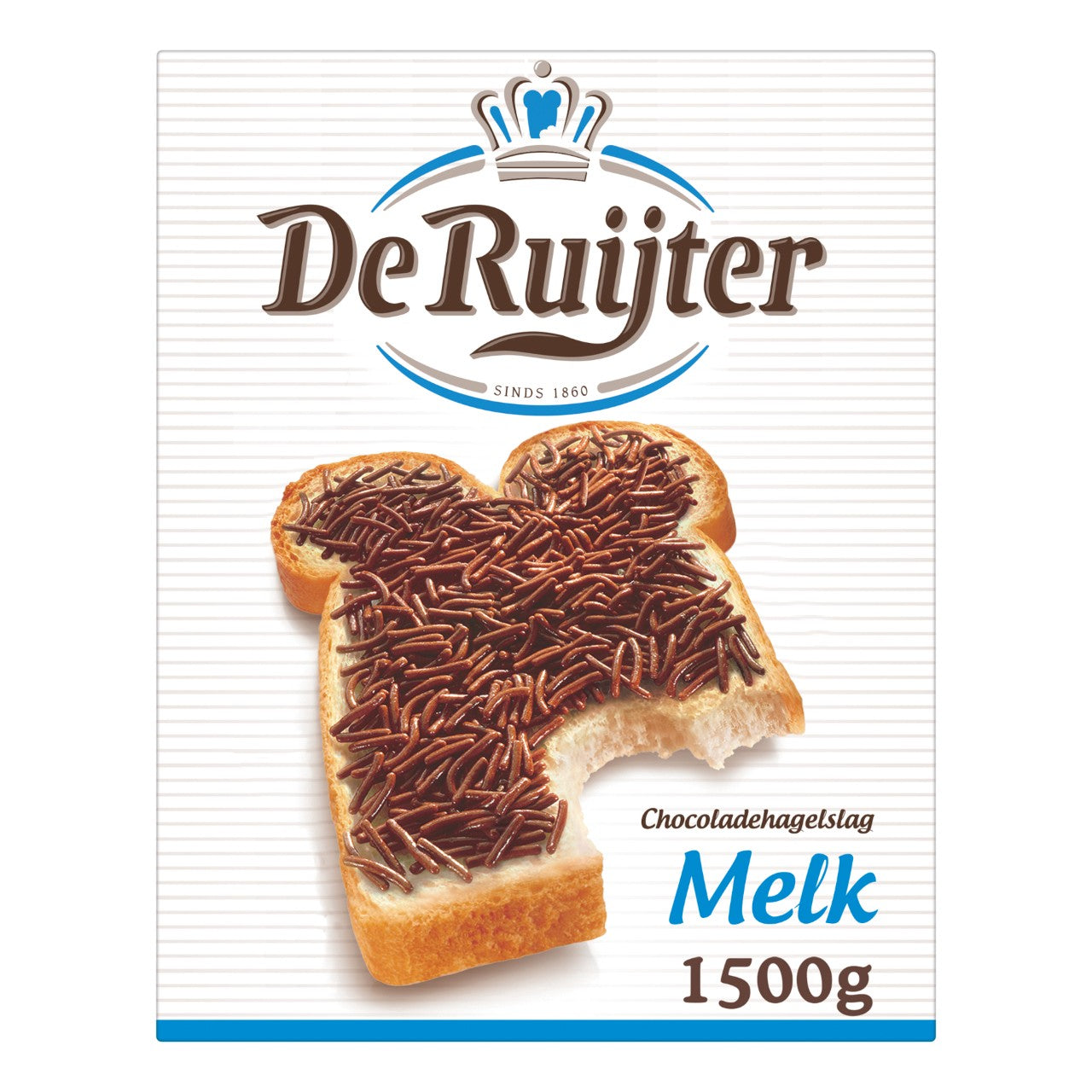 De Ruijter - Hagelslag melk 1,5KG - The Dutch Snackshop