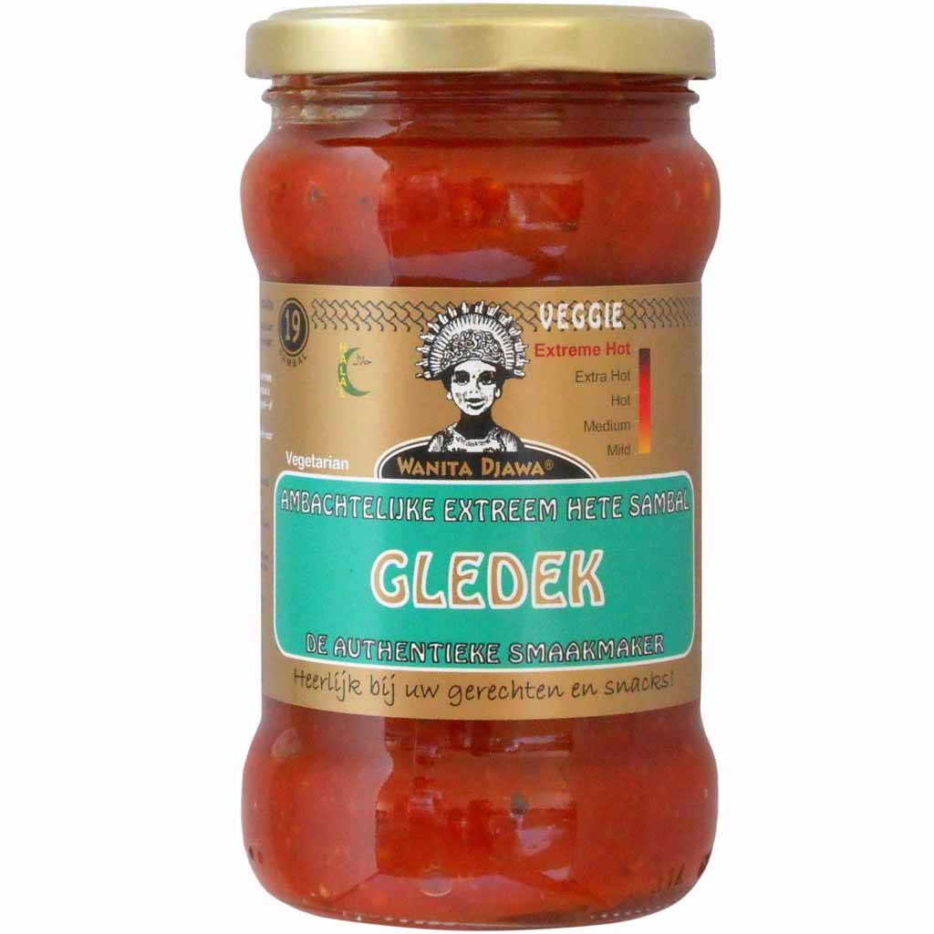 Wanita Djawa Gledek 290ml (Extreme Hot) - The Dutch Snackshop