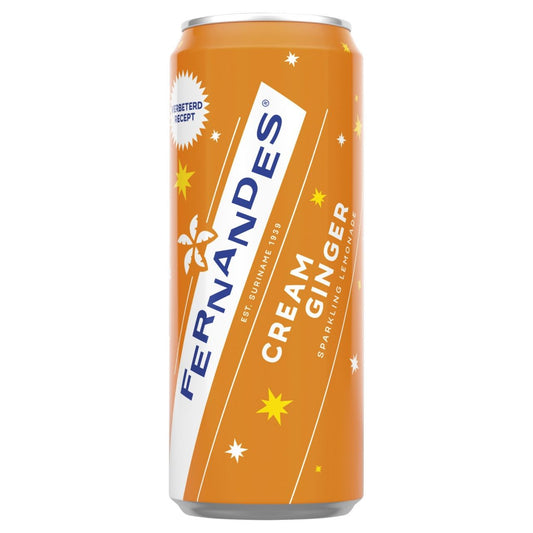 Fernandes Cream Ginger 24 x 330ml - The Dutch Snackshop