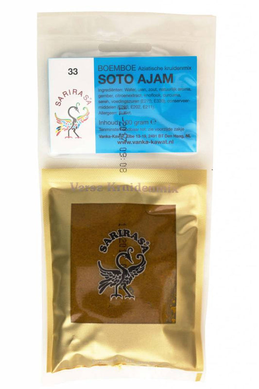 Sari Rasa - Soto Ajam Kruidenmix 100g 33 - The Dutch Snackshop