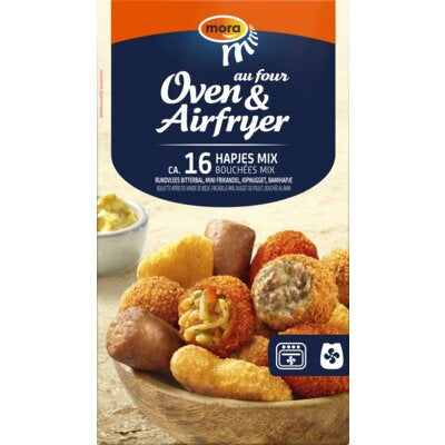 Mora Oven & airfryer hapjes mix ca. 16 - The Dutch Snackshop