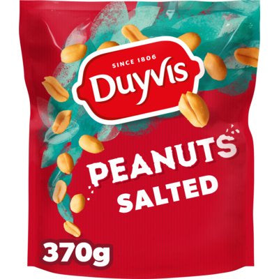 Duyvis gezouten pinda’s 370gr - The Dutch Snackshop