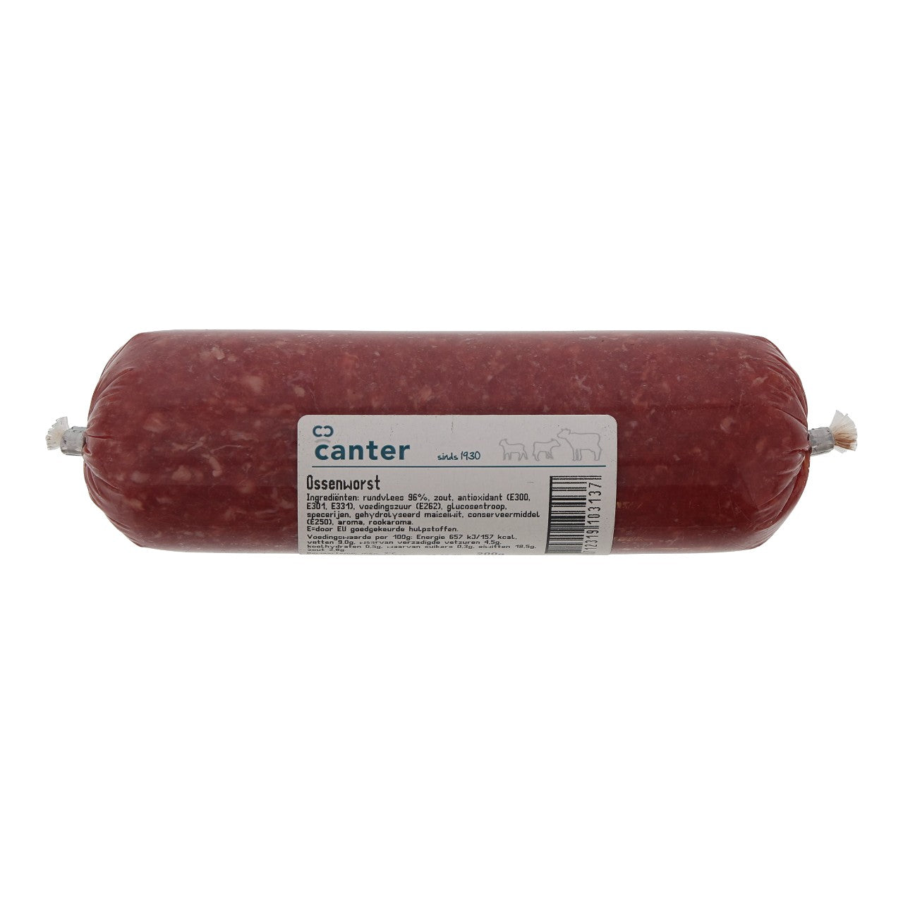 Canter Ossenworst 200gr - The Dutch Snackshop