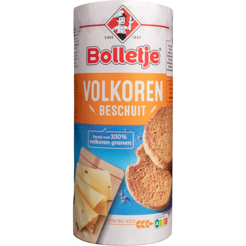 Bolletje volkoren beschuit - The Dutch Snackshop