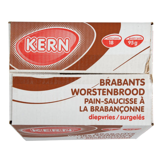 Kern Brabantse Worstenbroodjes 18x95gr - The Dutch Snackshop