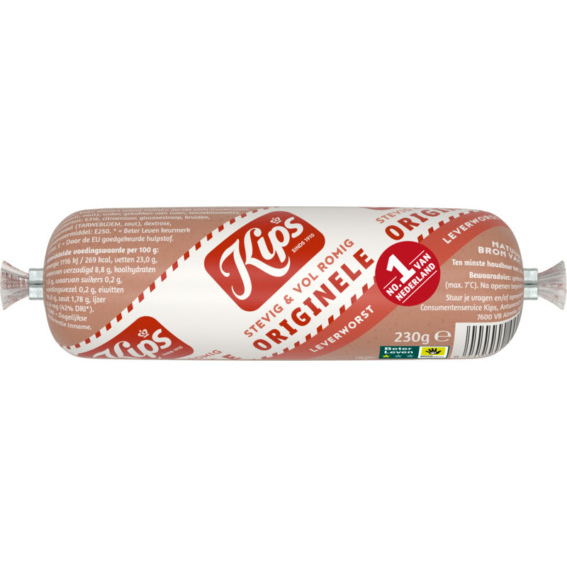 Kips Leverworst 230 gram