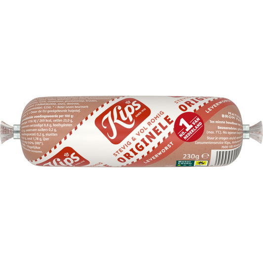 Kips Leverworst 230 gram - The Dutch Snackshop