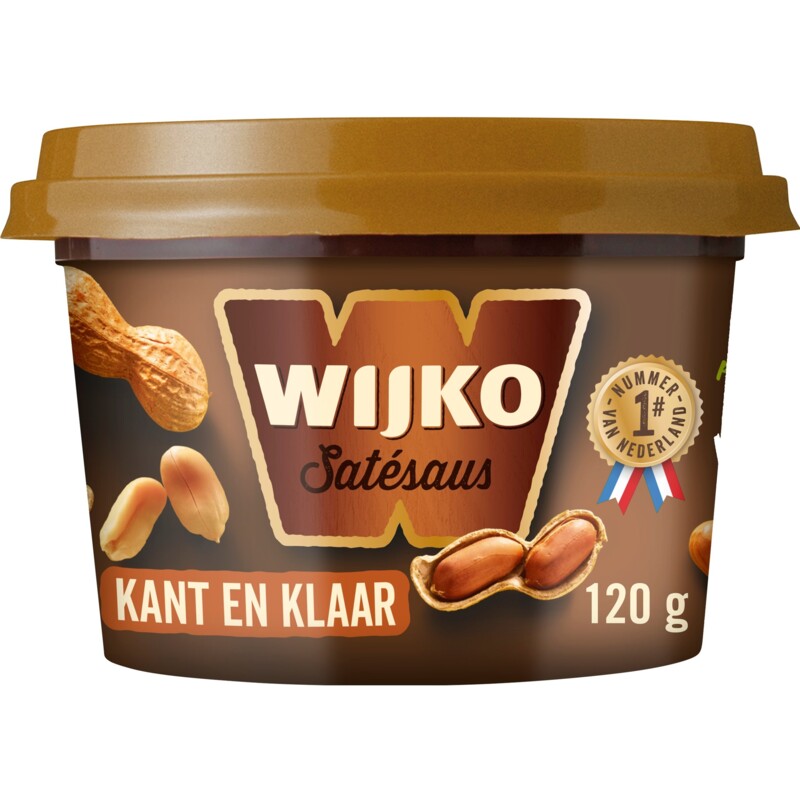 Wijko - Satesaus kant en klaar 120 gram - The Dutch Snackshop