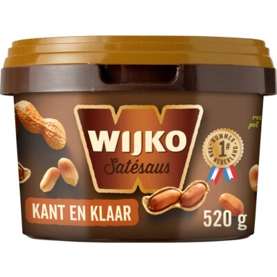 Wijko - kant en klare satesaus 520 gram - The Dutch Snackshop