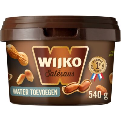 Wijko Satésaus - 540 gram - The Dutch Snackshop