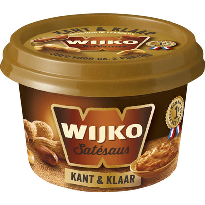 Wijko - Satesaus kant en klaar 120 gram - The Dutch Snackshop
