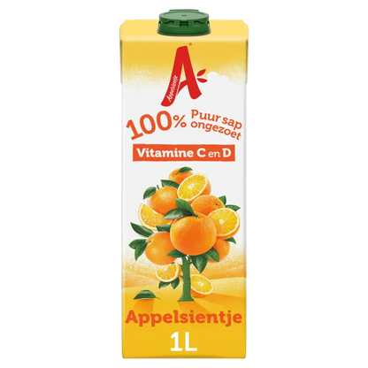 Appelsientje Sinaasappelsap 1 l voorkant