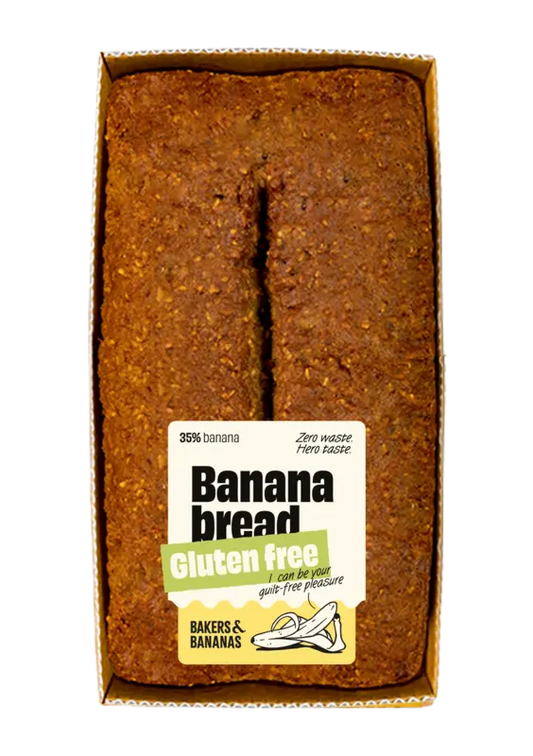 Bakers & Bananas Bananenbrood glutenvrij 310 g