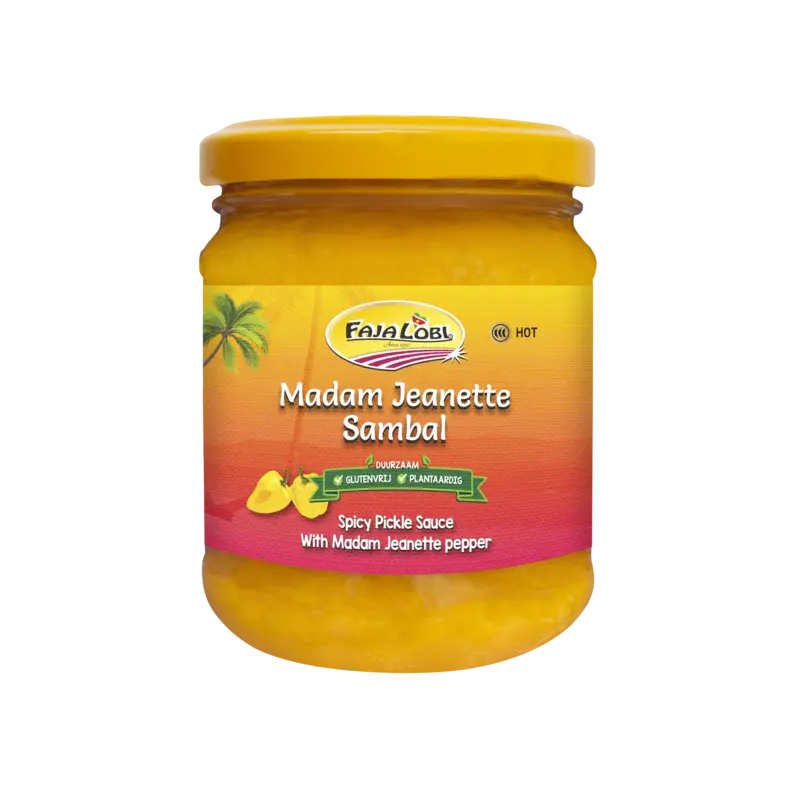 Faja Lobi Madam jeanette sambal 195 g