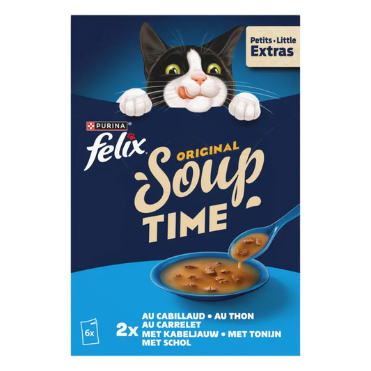 Felix Soup original met kabeljauw tonijn schol