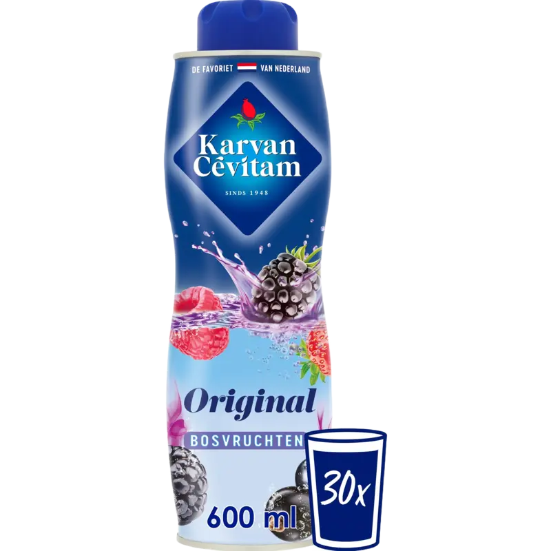Karvan Cevitam Original bosvruchten siroop 600 ml