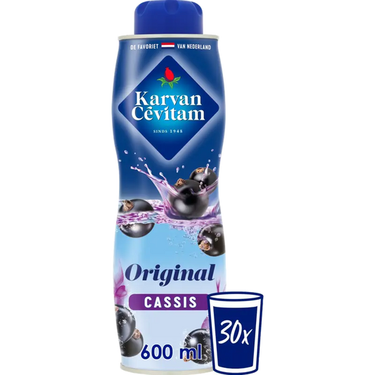 Karvan Cevitam Original cassis siroop 600 ml