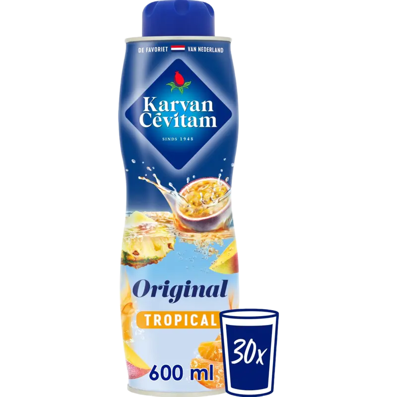 Karvan Cévitam Original tropical siroop 0,6 l