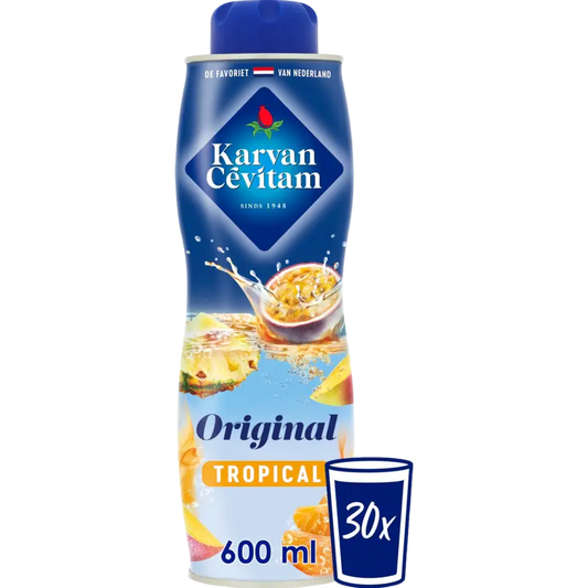 Karvan Cévitam Original tropical siroop 0,6 l