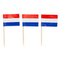 150 x Prikkers met Hollandse vlag - The Dutch Snackshop