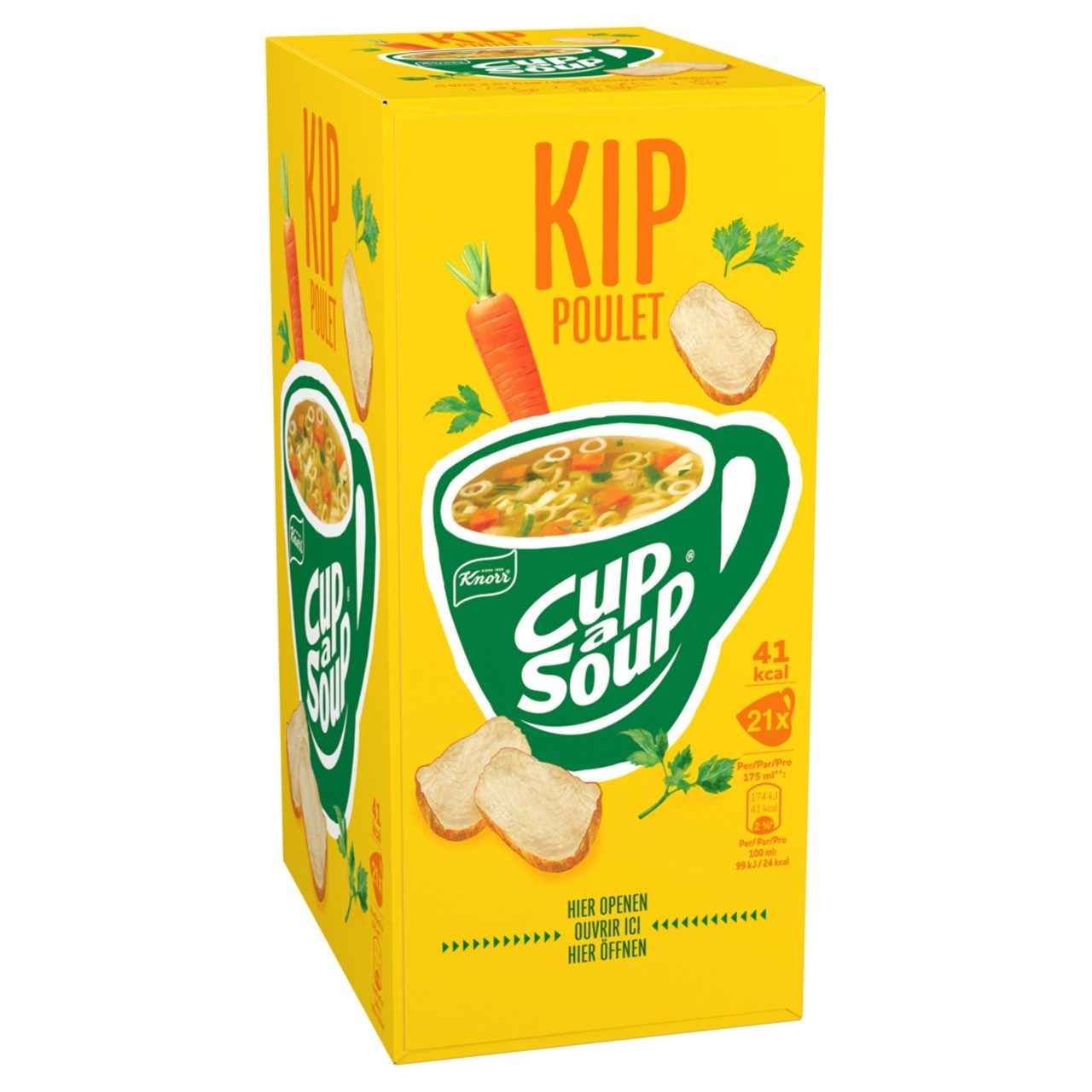 Knorr Cup-a-Soup Kippensoep - 21 zakjes